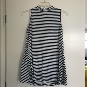 B+W Striped Tunic